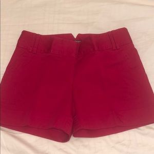 Express Red Shorts